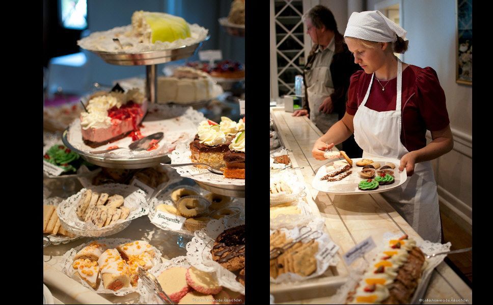 Fika at Taxinge Slott - Sweden - Food Photography by Lola Akinmade Åkerström