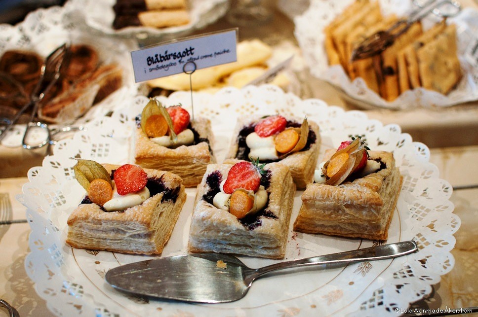 Fika at Taxinge Slott - Sweden - Food Photography by Lola Akinmade Åkerström