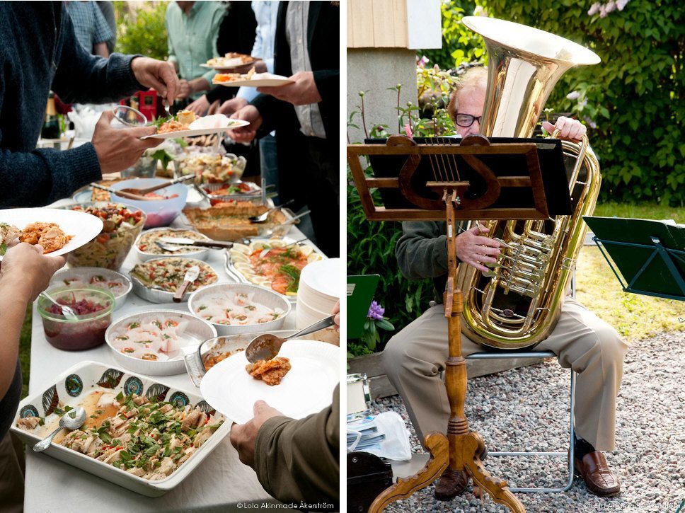 Scenes from a Garden party - Photography by Lola Akinmade Åkerström