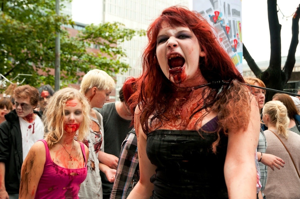 Zombie - Photography by Lola Akinmade Åkerström