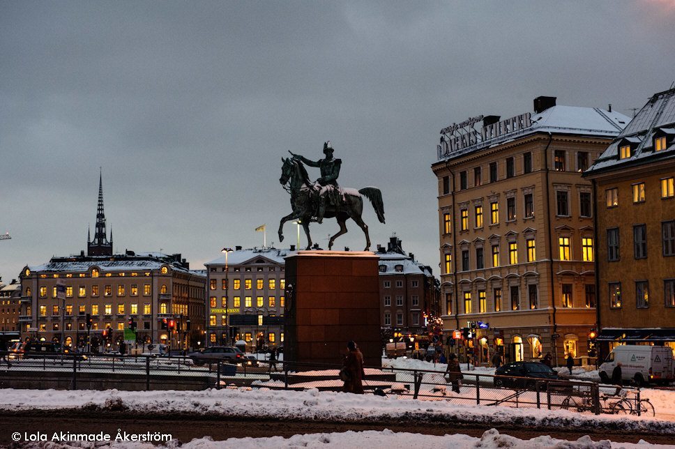 Gamla stan and Slusse, Stockholm - Sweden Winter Photography by Lola Akinmade Åkerström