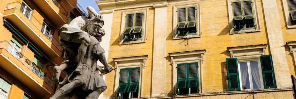 Genova -Genoa, Italy - Travel Blogger Elevator - Travel Photography by © Lola Akinmade Åkerström