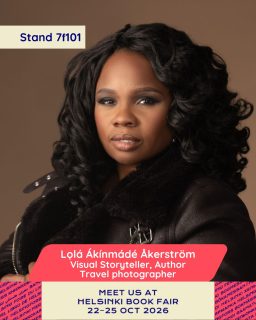 Friends and colleagues in Finland, signed copies of my books will be available at the Helsinki Book Fair #kirjamessut at the @finnishafricansociety Stand 7f101 from Thursday 22nd - Sunday 25th October.

On Saturday, I'll be there in person to personalize copies too!

Hope to see you there!

#authorslife #booktour #helsinki #finland @myhelsinki @helsinkiafricanbookclub @helsinginkirjamessut #kirjamessut