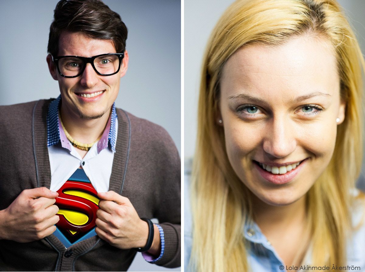 Superman. Portrait photography by Lola Akinmade Åkerström