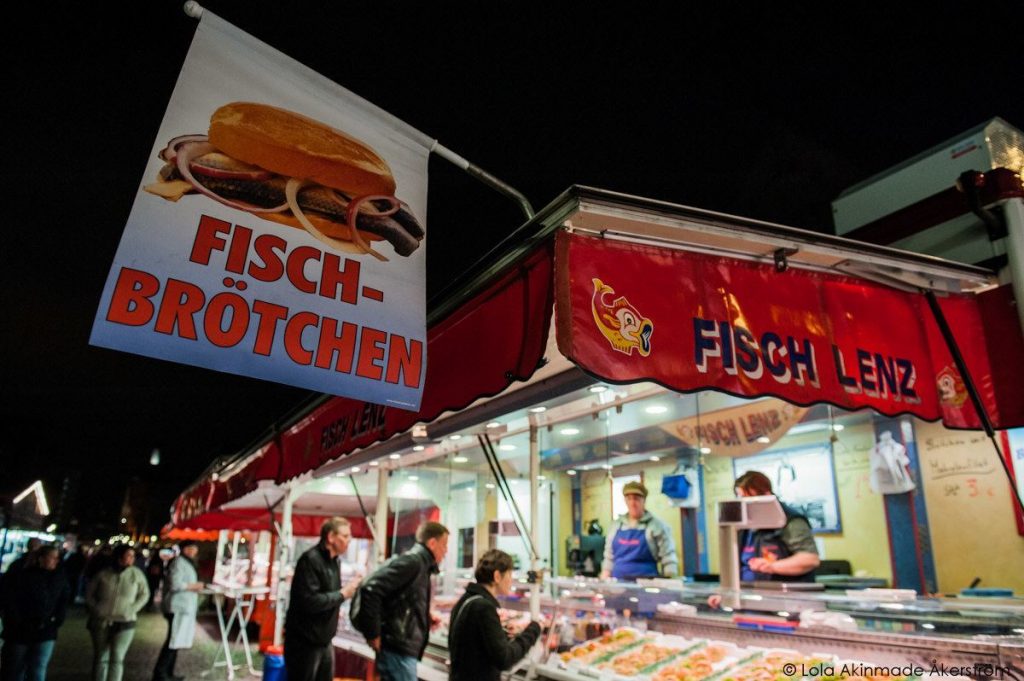 Waking up with fishmongers in Hamburg Lola Akinmade