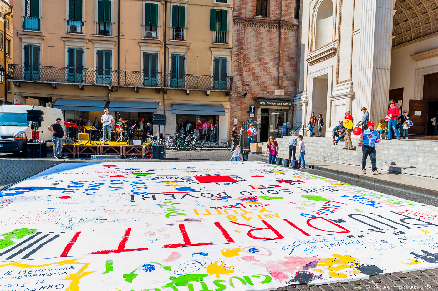 Street photos from Mantua, Italy